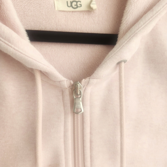 UGG Women's Pink Hoodie small - Picture 2 of 3